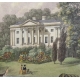 Reproduction de gravure "The seat of Mrs Garrick"