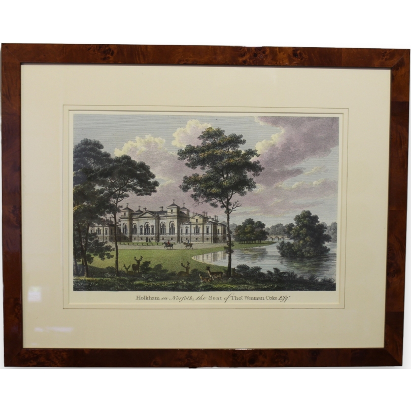 Reproduction of the engraving ‘Holkham’