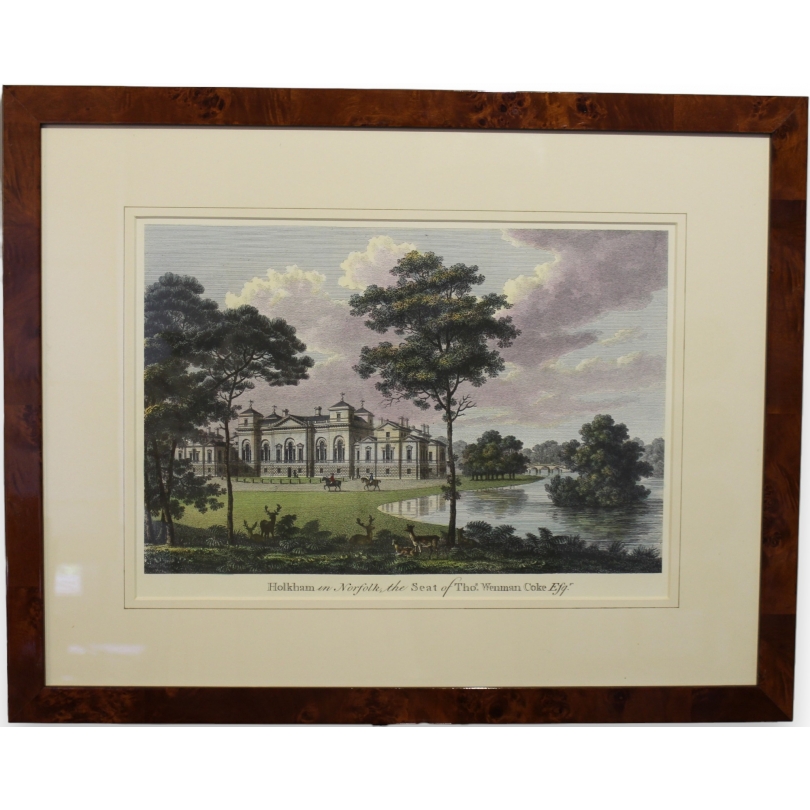 Reproduction de gravure "Holkham"