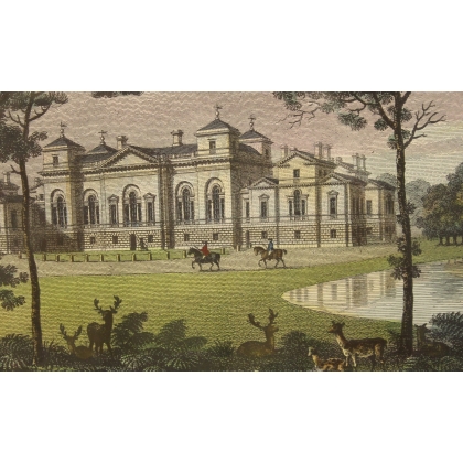 Reproduction of the engraving ‘Holkham’