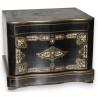 Liqueur cabinet with brass and tortoiseshell marquetry