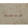 Gravure sanguine "Jeune fille"