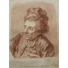Gravure sanguine "Homme"