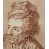 Gravure sanguine "Homme"