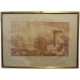 Gravure sanguine "Rouen"