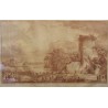 Gravure sanguine "Rouen"
