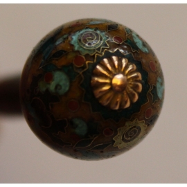 Cloisonné hat pin