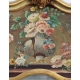 Trumeau style Louis XV décor de fleurs