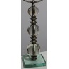 Lampe boules en verre par Jacques ADNET