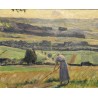 Tableau \"Les foins\" signé David BURNAND 32
