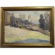 Tableau "Paysage" signé David BURNAND 75