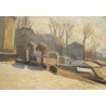 Tableau \"Paysage\" signé David BURNAND 75