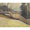 Tableau \"Paysage\" signé David BURNAND 75