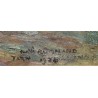 Tableau \"Attelage\" signé David BURNAND 1924