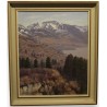 Tableau \"Lavaux\" signé A. DUPLAIN 1966