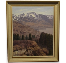 Tableau "Lavaux" signé A. DUPLAIN 1966
