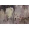 Tableau \"Lavaux\" signé A. DUPLAIN 1966
