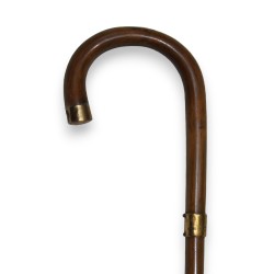 Corbin walking stick with a curved handle
