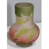 Vase bulbe décor frène signé GALLÉ