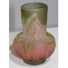 Vase bulbe décor frène signé GALLÉ