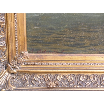Paintings | Painting entitled ‘Venice’, signed A. ACHENTHAL Moinat SA  – Antiques and home décor
