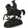 Bronze "Piqueux à cheval" par MORIS