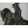 Bronzeskulptur „Hofjagd“. bei Moinat SA – Antiquitäten und Dekoration