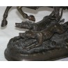 Bronzeskulptur „Hofjagd“. bei Moinat SA – Antiquitäten und Dekoration