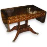  Sofa Table à abattants marquetterie de croisillons sur  Moinat SA  - Antiquités décoration