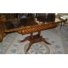 Sofa Table à abattants marquetterie de croisillons sur  Moinat SA  - Antiquités décoration