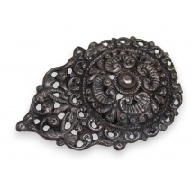 Boucle de ceinture ronde en métal