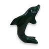 Dauphin en malachite