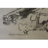 Gravure "Gelinotte" signée Robert HAINARD