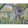 Paintings | Painting entitled ‘Evolène’ by PERNET Moinat SA  – Antiques and home décor