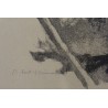 Gravure "Hermine" signée Robert HAINARD