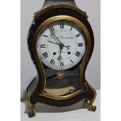Neuchâtel-style clock by BUCHMÜLLER