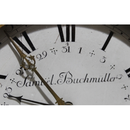 Neuchâtel-style clock by BUCHMÜLLER