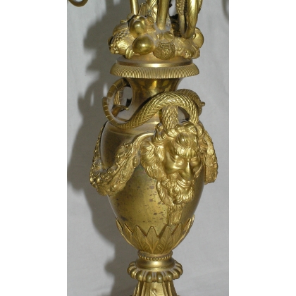 Pair of Louis XVI candelabra. From  Moinat SA  - Antiques and home décor
