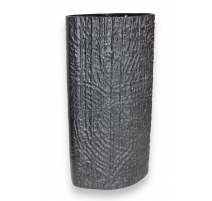 Vase en porcelaine noire de Rosenthal