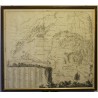 Framed map of Central Switzerland
