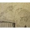 Framed map of Central Switzerland