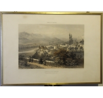 Gravure "Albertville" par BENOIST