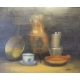 Tableau nature morte signé B. HOPP