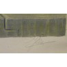 Lithographie "Bouquet de fleurs" signée