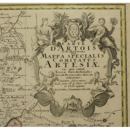 Carte D'Artois et des Environs