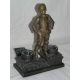 Inkwell "Boy", signed Marcel D