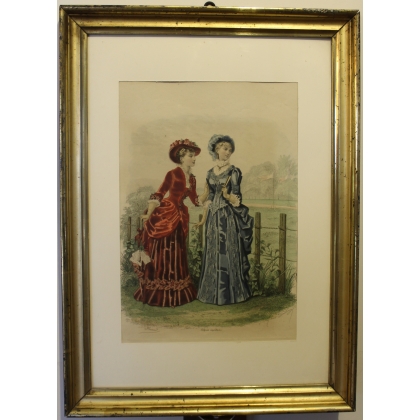 Gravure de mode par HUARD