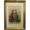 Gravure de mode par HUARD