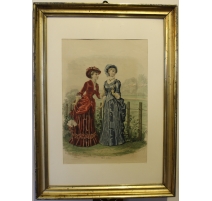 Gravure de mode par HUARD