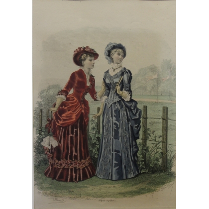 Gravure de mode par HUARD